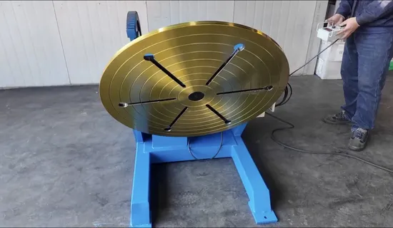 Automatic Benchtop Welding Positioner